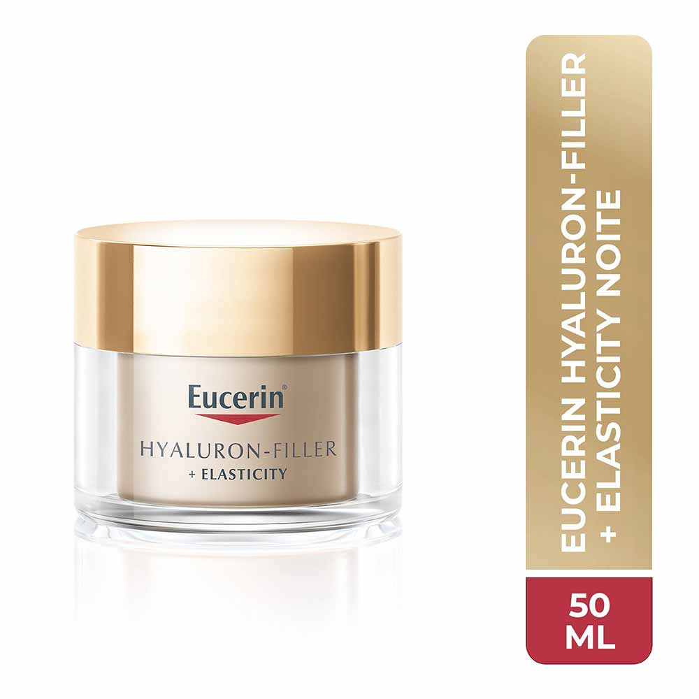 Eucerin Hyaluron-Filler Elasticity Antirugas Creme Facial Noite