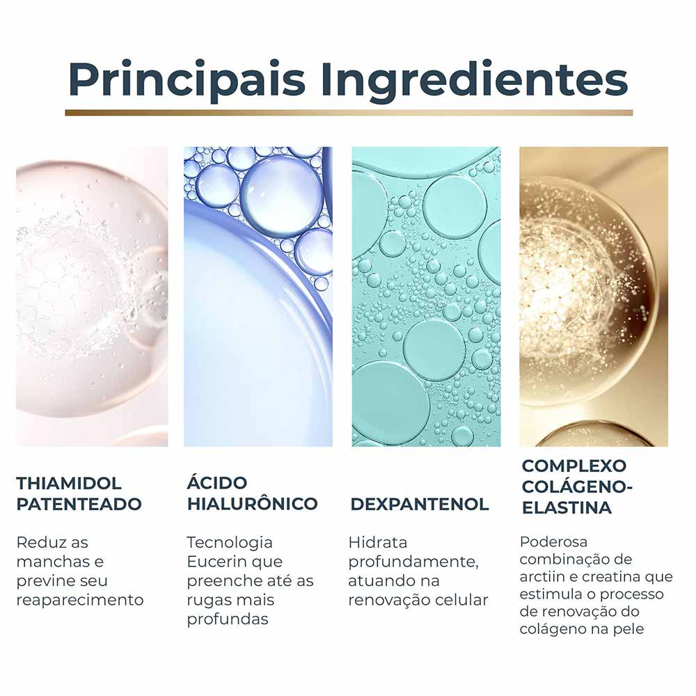 Eucerin Hyaluron-Filler Elasticity Antirugas Creme Facial Noite