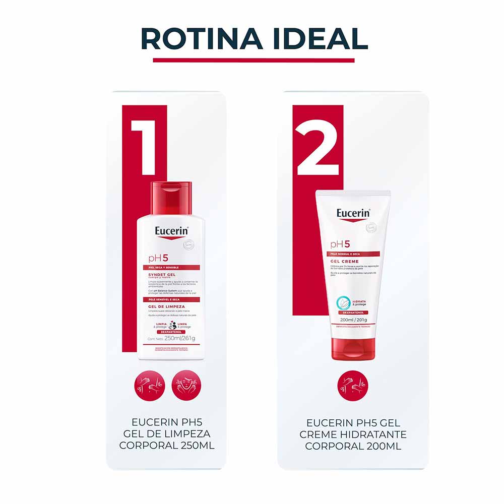 EUCERIN Gel Creme Hidratante Corporal pH5