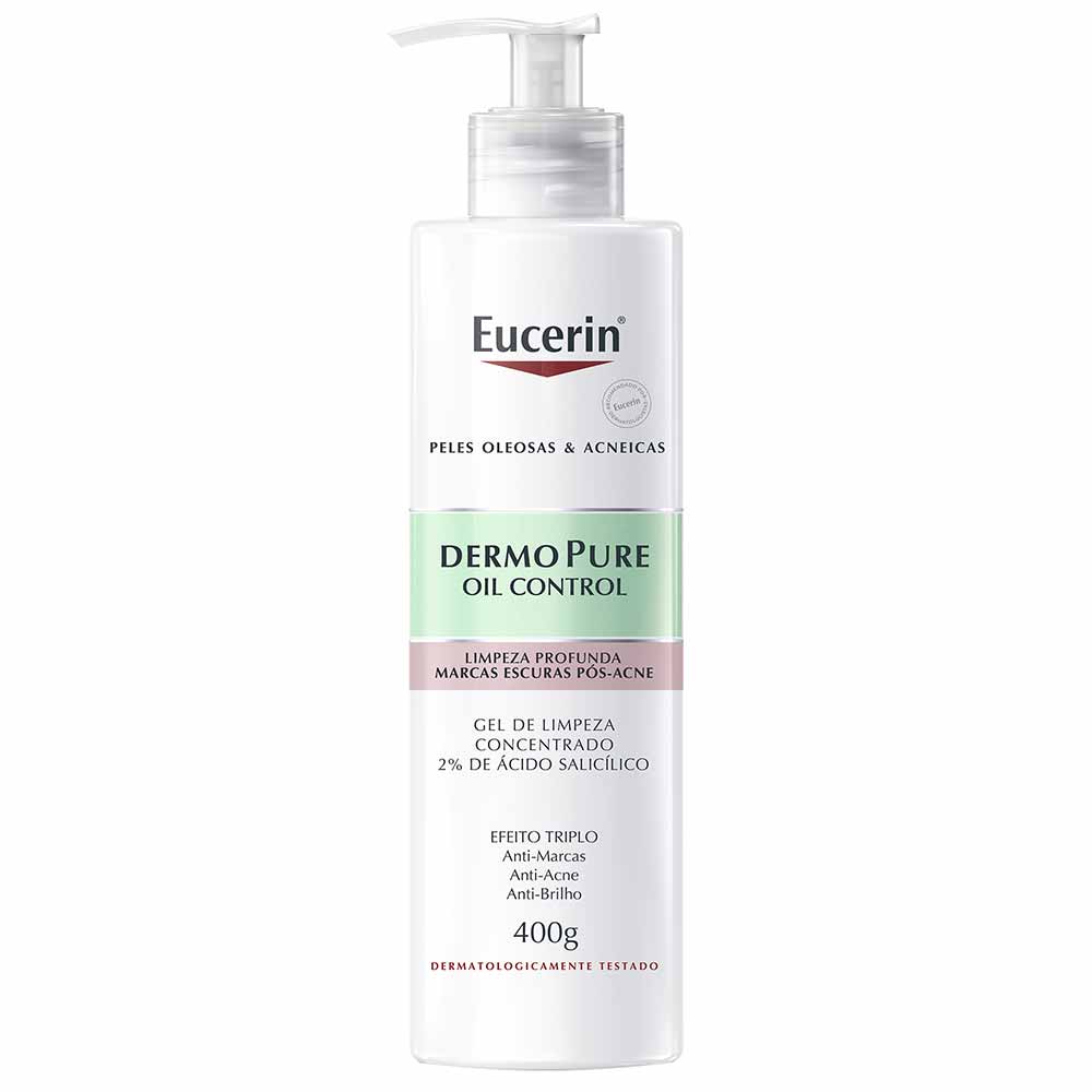 EUCERIN Gel de Limpeza Facial Antiacne Dermo Pure Concentrado 400g