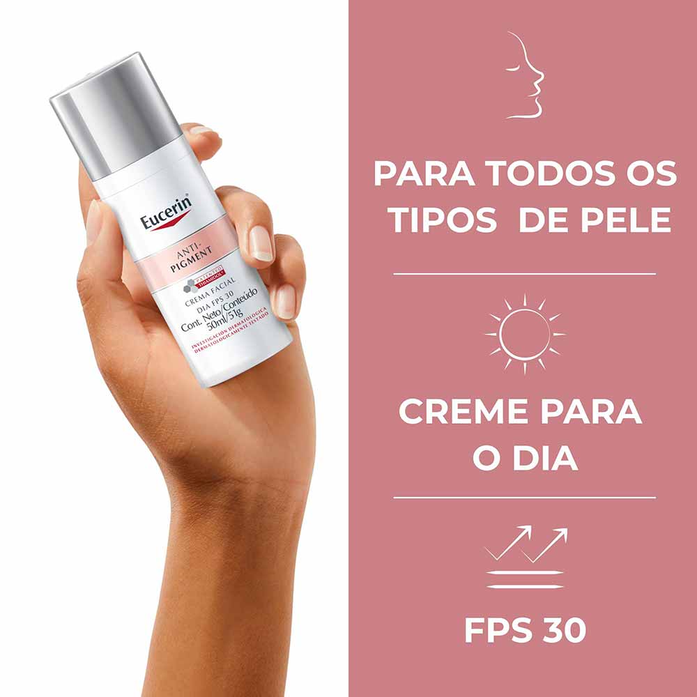 Creme Facial Dia Eucerin Anti-Pigment Dia FPS 30 - 50ml