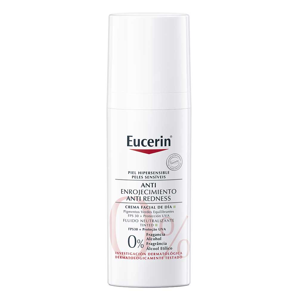 EUCERIN Creme Facial Antivermelhidão Anti-Redness Peles Sensíveis FPS30 50ml