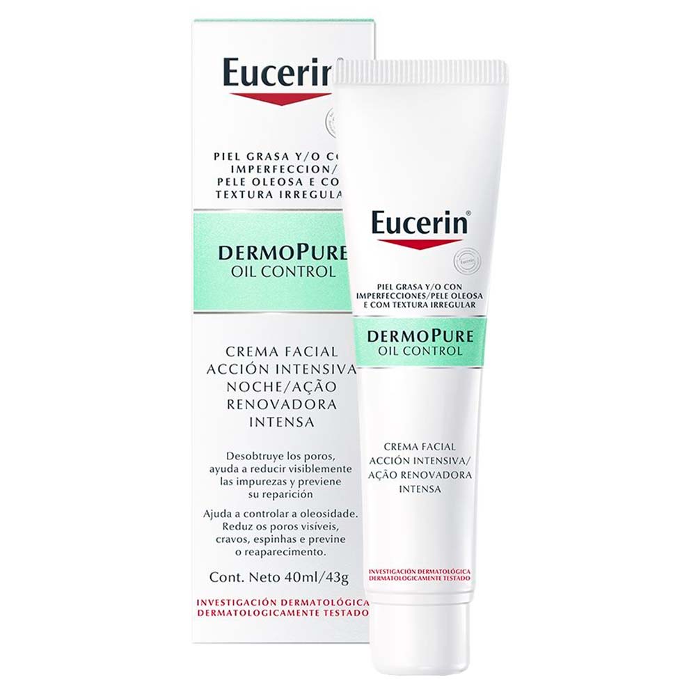 Creme Facial Antiacne Eucerin – DermoPure Oil Control Ação Renovadora