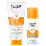 Eucerin Kit - Protetor Solar Corporal Toque Seco FPS60 + Protetor Solar Gel-Creme Oil Control FPS60 Kit