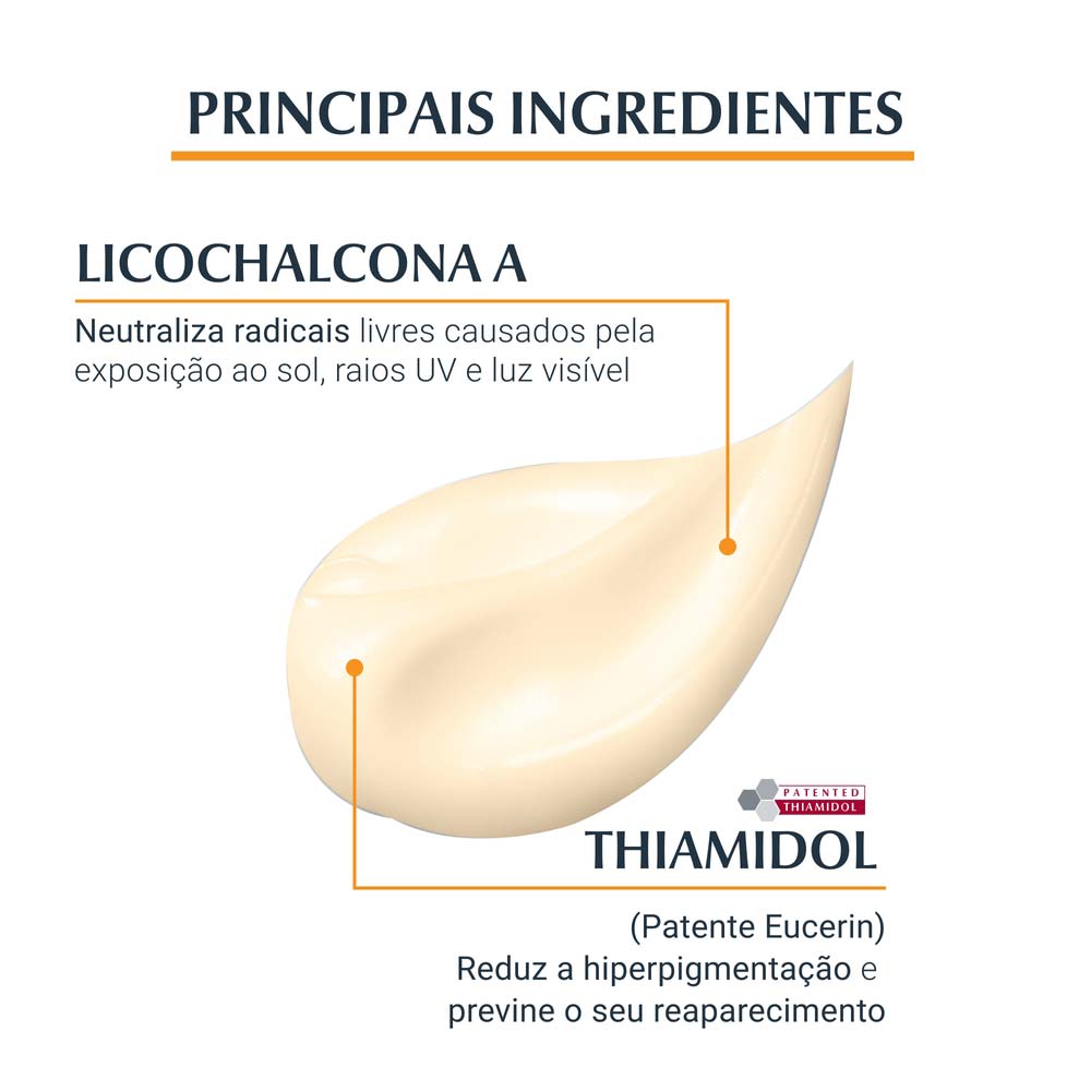 Protetor Solar Eucerin Sun Fluido Anti-pigment FPS 60